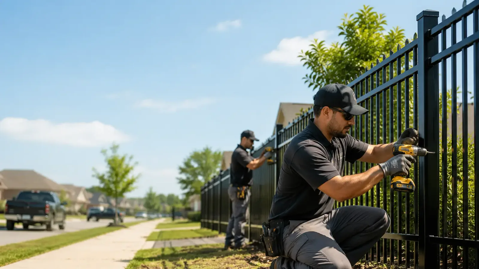Metal Fence Installation in Hazleton, IN